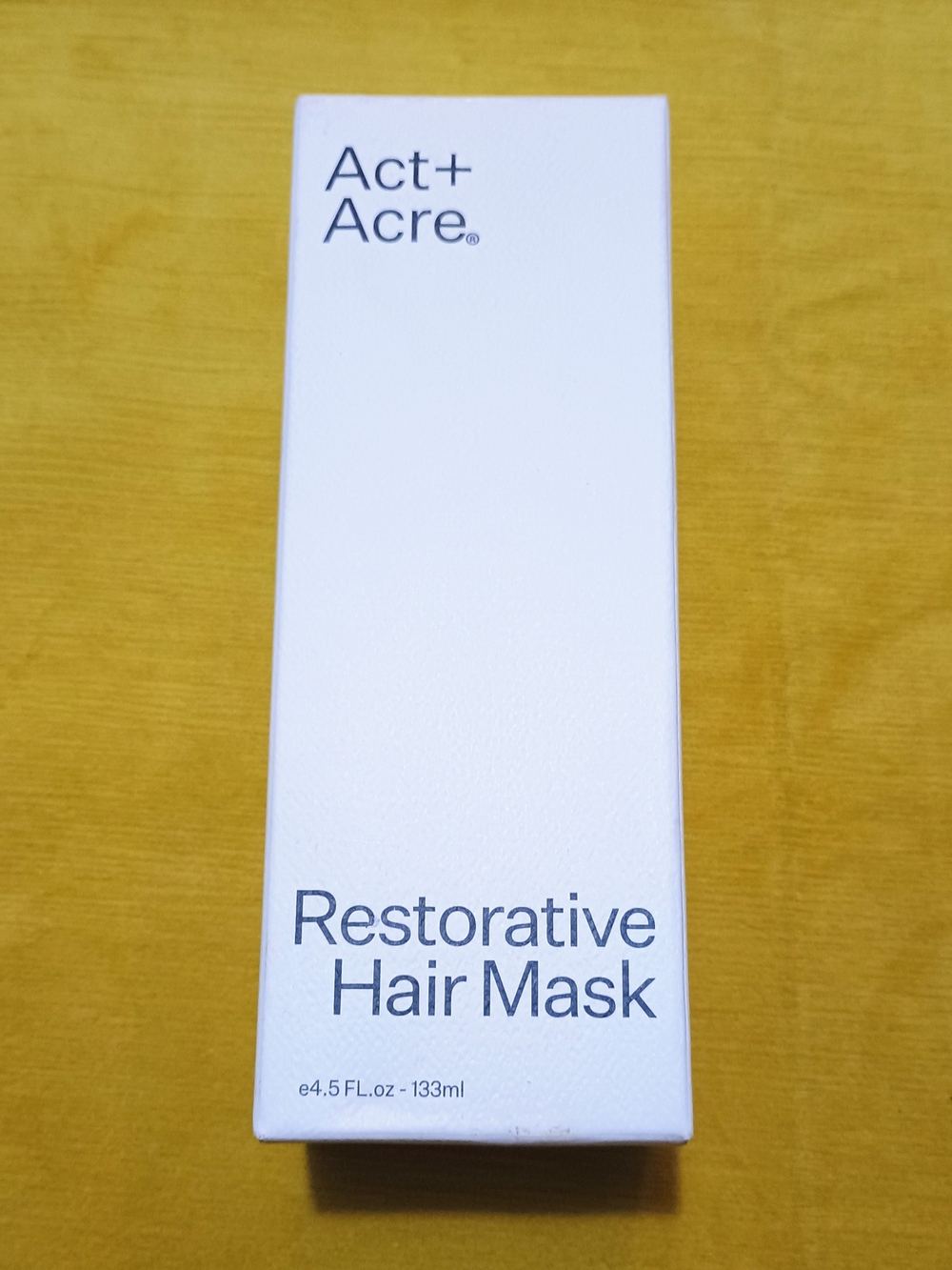 Restorative Hair Mask — White Deep-Repair Treatment